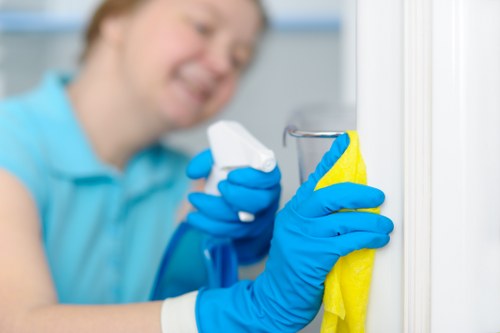 WCAG 2.1 AA compliant Sutton carpet cleaning webpage concept