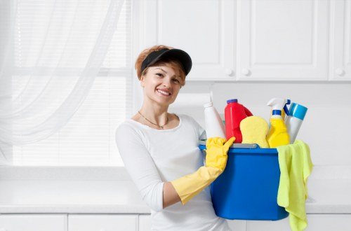 Sustainable carpet cleaning operations with recycling and reuse