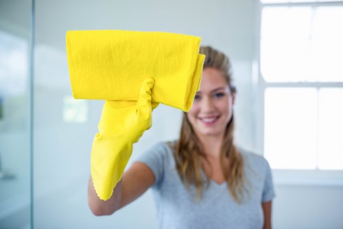 Local cleaner working in a Sutton family home