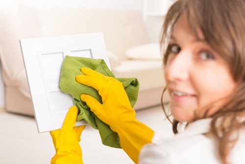 Local Sutton cleaning team servicing shared residential spaces