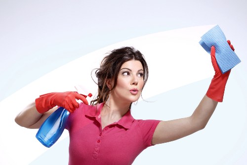 Regular cleaning tasks in a Sutton property with attention to everyday surfaces