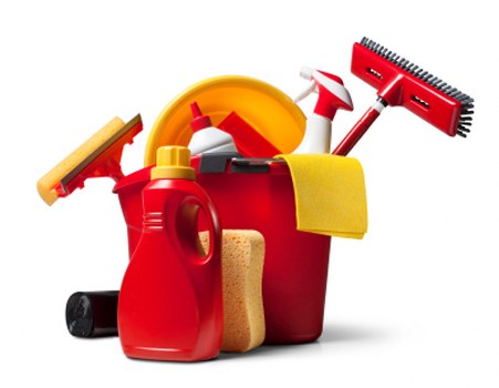 Vacuuming and floor cleaning in a Sutton rental property